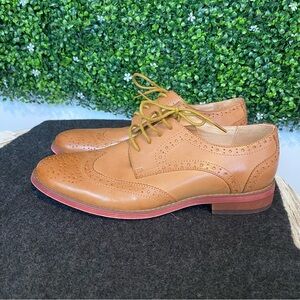 LS1-015 Leather Oxford Shoes